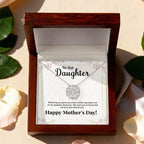 Daughter 'Watching You Grow as a Mom' Necklace & Card from Parents for Mother's Day