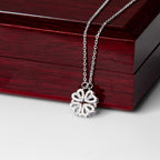 Bridesmaid 'Thank You' Magnetic Hearts Necklace & Card from Bride
