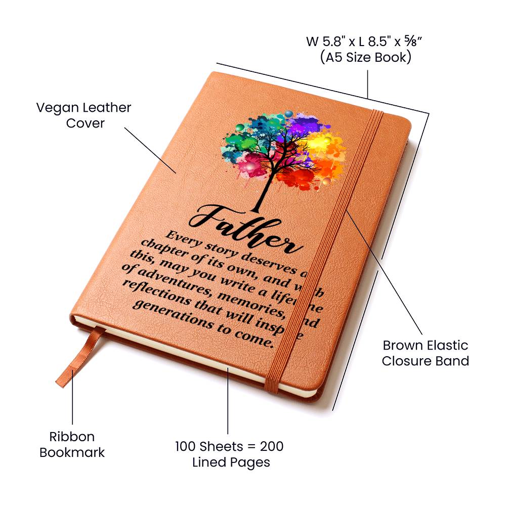 Dad Tree of Life Journal from Son or Daughter