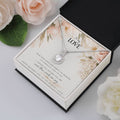 Wife Mother's Day I Admire the Mother You Are Necklace & Card from Partner