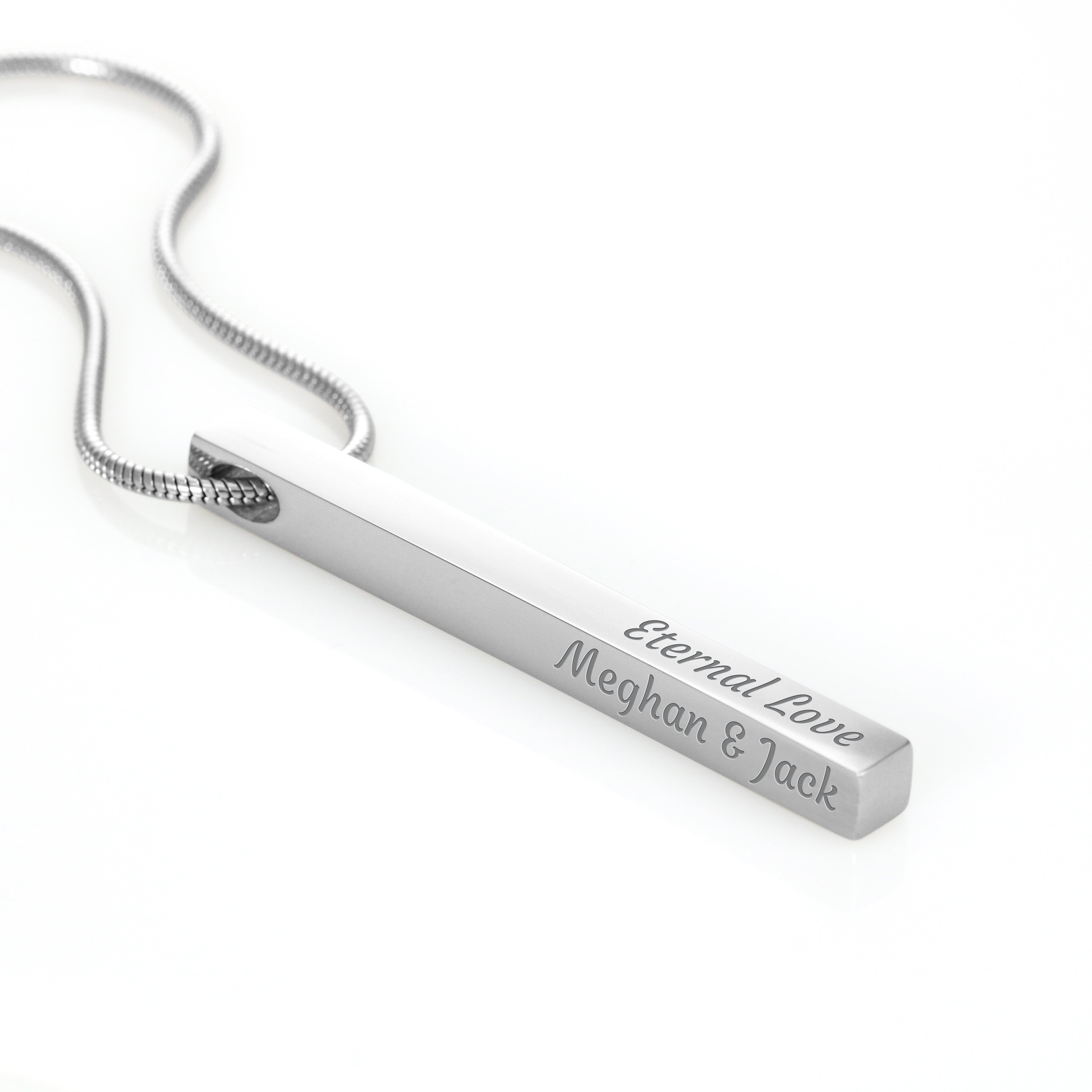 Mother of the Bride or Groom Wedding 'Forever Family' Bar Necklace