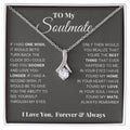 Soulmate 'Love You Longer' Alluring Beauty Necklace, Card & Gift Box from Partner
