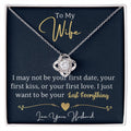 Wife 'I Just Want To Be Yours' Necklace, Card & Gift Box from Husband
