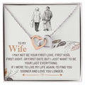 Wife 'Your Last Everything' Necklace, Card & Gift Box from Husband