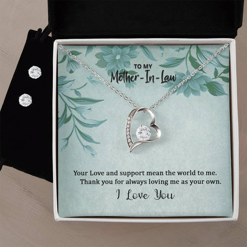 14k-plated cz heart necklace and earring set gift for mother in law _ mother's day gift_artwork_modified_artwork