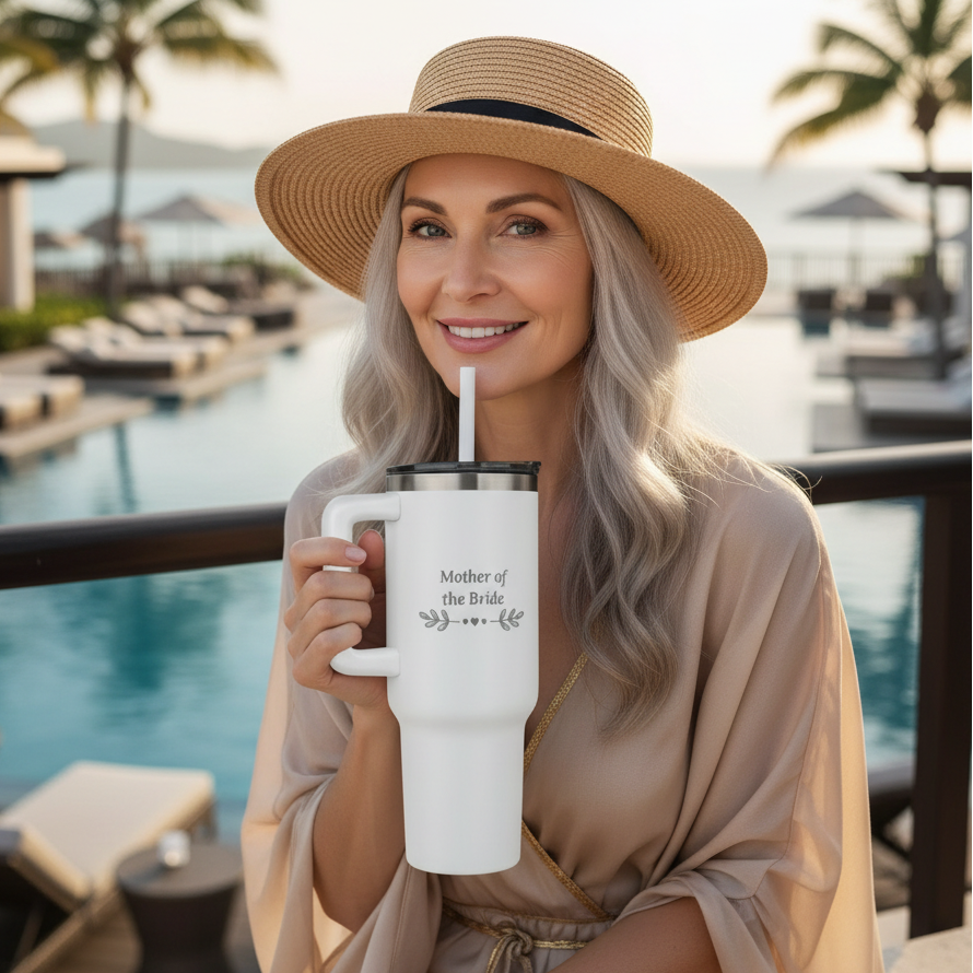 Mother of the Bride Tumbler - Mature Woman